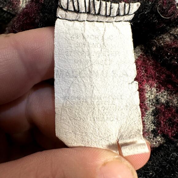 Bear Ridge Outfitters Wool Blend Fleece Full Zip Jacket Womens M Aztec Western - Picture 8 of 9